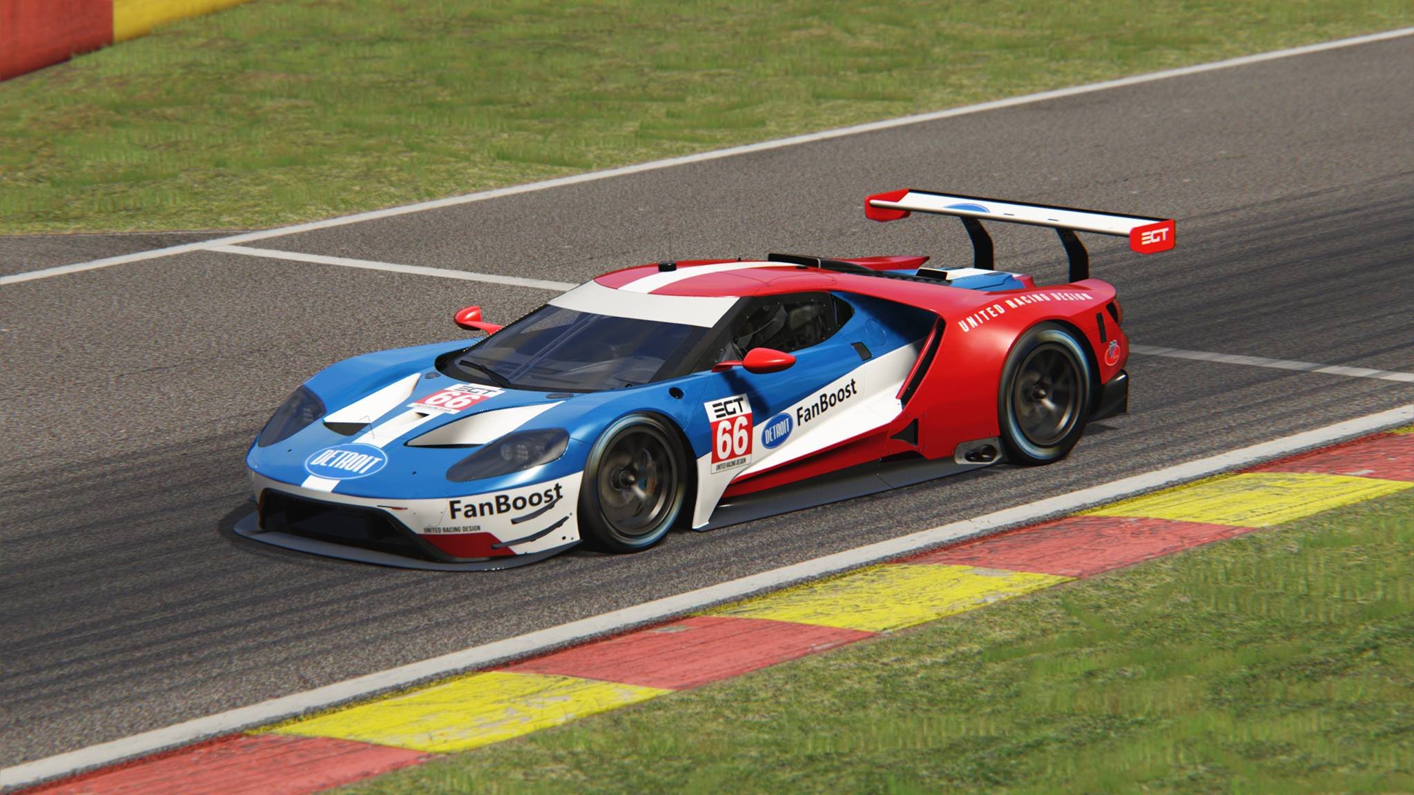 Assetto Corsa: Detroit EGT (Ford GTE) by URD disponibile - Modding ...